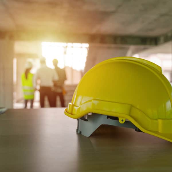 Baustelle Bauhelm
