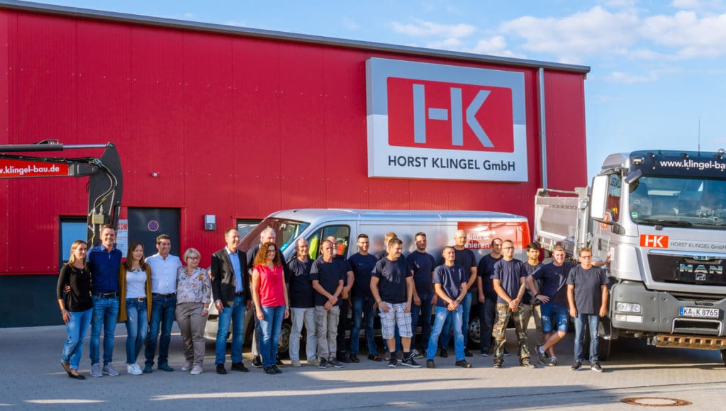 Die "Klingel Familie" - Teamfoto